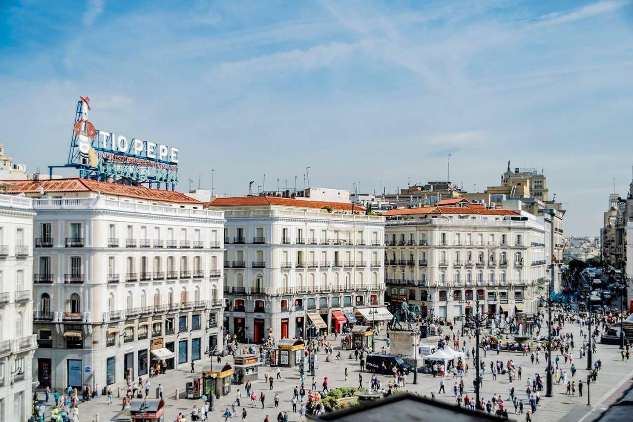 Ferienwohnung Unbeatable Views Of Puerta Del Sol By Batuecas Madrid Exterior foto